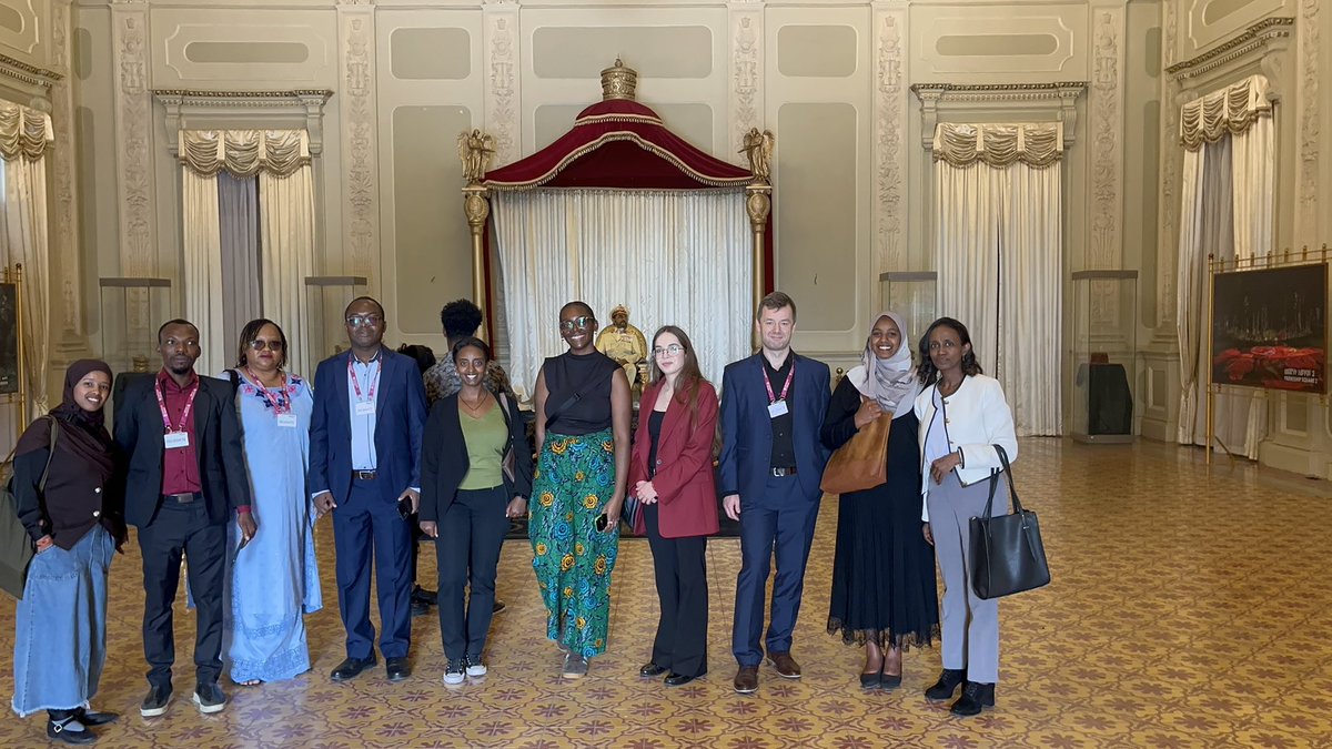 Linumy23's tweet photo. As part of Ethiopia’s hosting of the @ChathamHouse & @africa_amani Conference on “Africa’s Rising Influence,” @MFAEthiopia hosted a special visit for delegates to #Adwa Victory Memorial & #UnityPark inspiring reflection on Ethiopia’s legacy of unity, resilience & independence. https://t.co/kQN77ZhRda