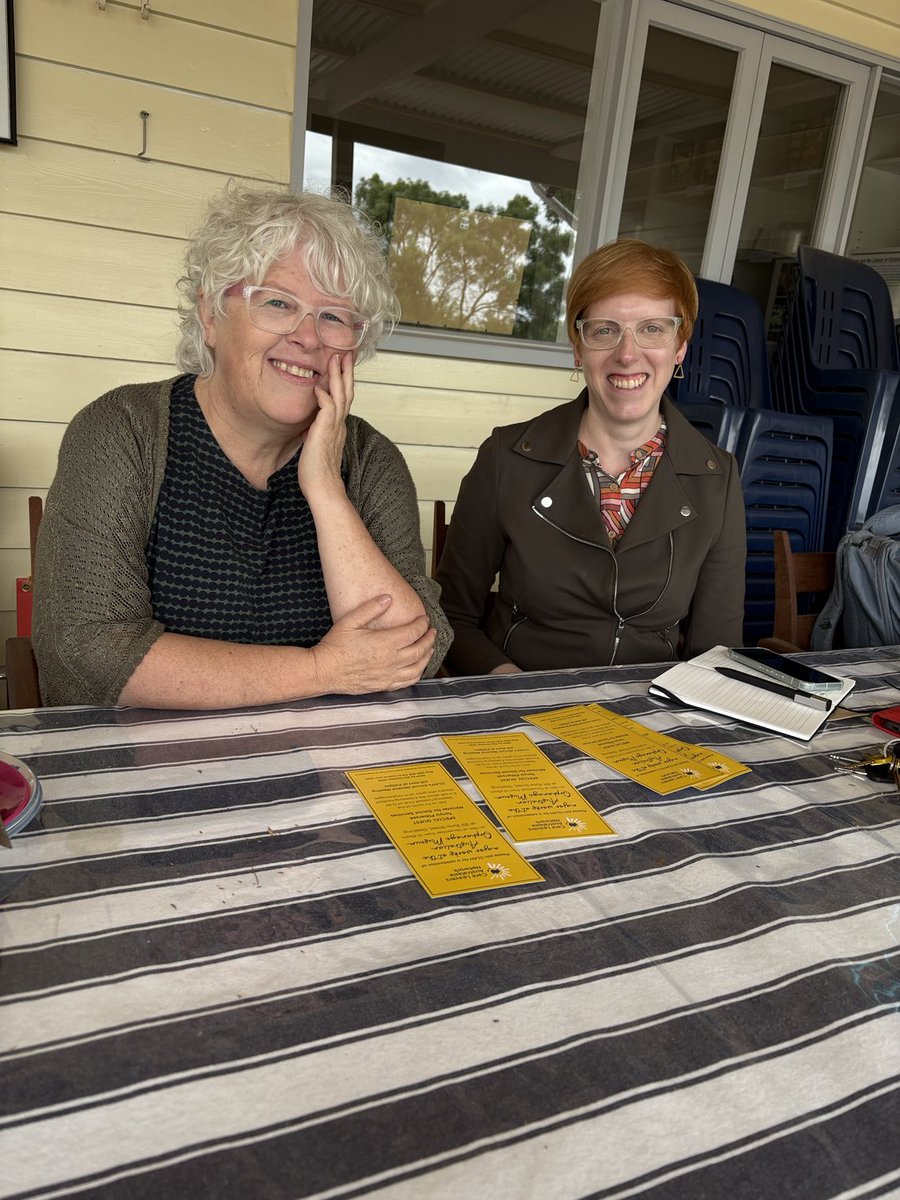 CLAN_AU's tweet photo. Cate&amp;Kristen of #Find&amp;Connect they came to do research on 4 GeelongFootballClub ⁦
players grew up in Aus orphanages 
⁦@GeelongCats⁩
They are preparing for presentation Saturday 15th Nov 
⁦@RichardMarlesMP⁩ Patron mad Cats
⁦@geelongaddy⁩ 
⁦@MarkBeretta⁩ https://t.co/oroM99fHIO