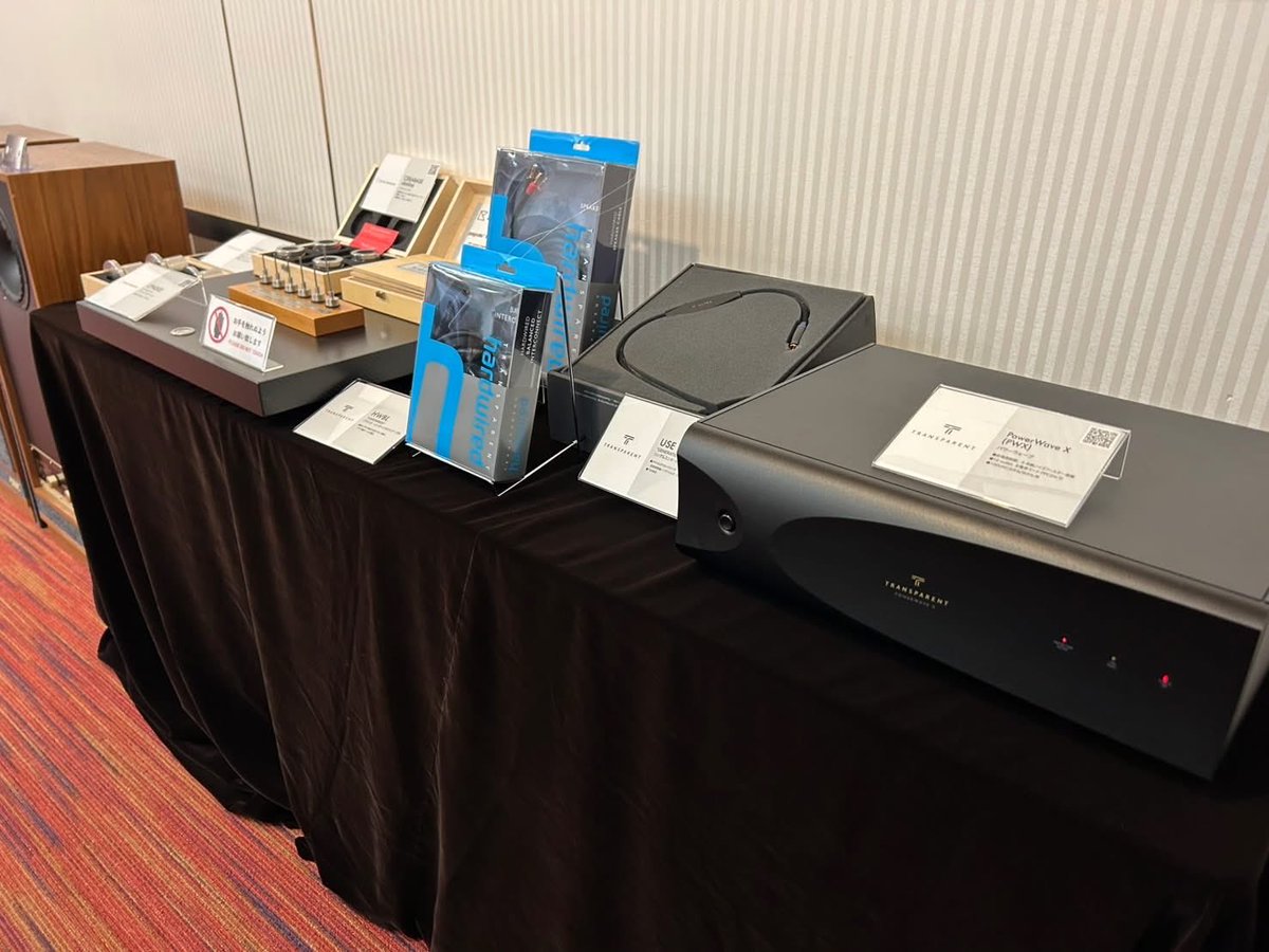 axiss_audio's tweet photo. 本日より第33 回「大阪ハイエンドオーディオショウ2025」を開催します。今年は11 月7 日( 金) 8 日( 土) 9 日( 日) の3 日間、ハートンホテル心斎橋 別館4階にてオーディオ評論家による講演、デモンストレーションを行います。
#大阪ハイエンドオーディオショウ
#Boulder
#TRANSPARENTcable
#FYNEAUDIO https://t.co/7c1vxPXDtp
