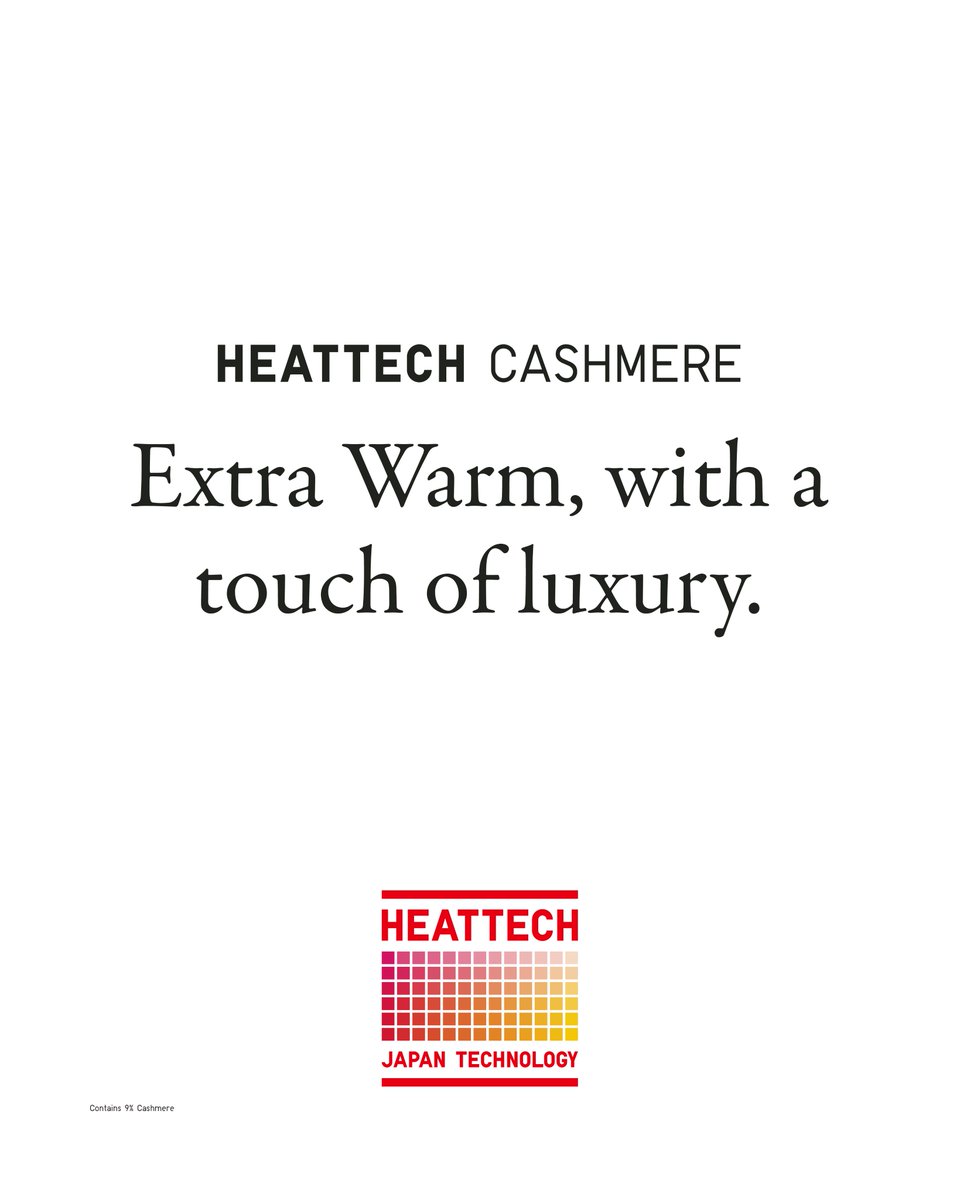 UniqloThailand's tweet photo. บางเบาแต่อบอุ่นพิเศษ เนียนนุ่มสบายผิว HEATTECH CASHMERE ที่ Cate Blanchett และ Roger Federer เลือก สัมผัสความหรูหราที่เทคโนโลยีรังสรรค์อย่างประณีต #HEATTECH https://t.co/idcifGLdXe