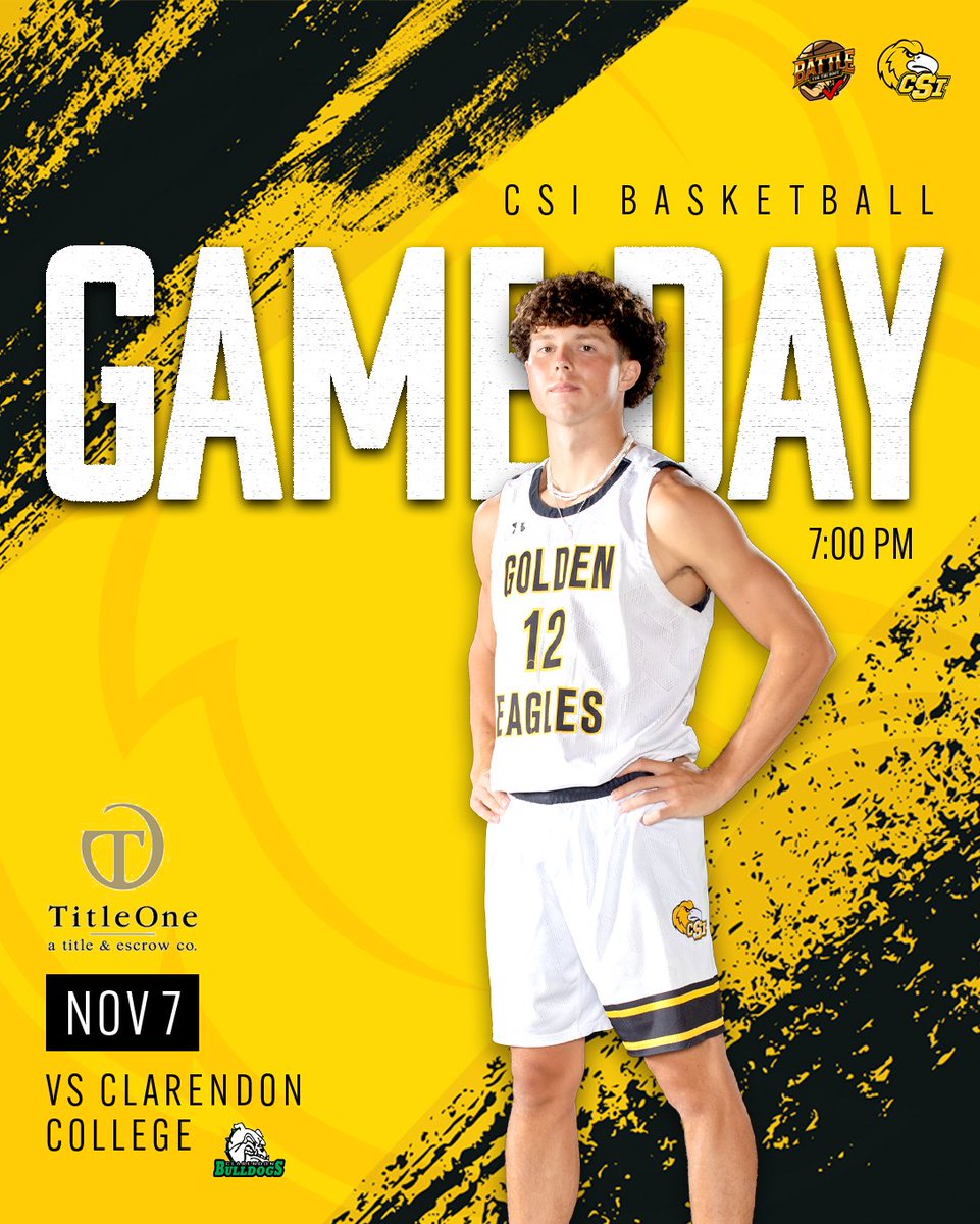 CSI_MBB's tweet image. Battle for the Boot Day 2: SEMI-FINALS

📍 Twin Falls, ID
⏰ 7 pm MST
🆚 Clarendon College
📺 scenicwestnetwork.com