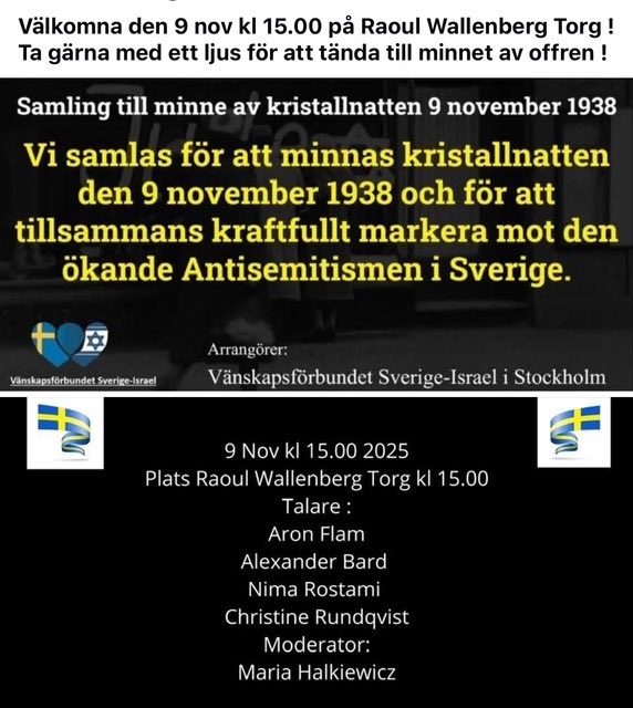 halkiewicz's tweet photo. Missa inte söndagen den 9 nov kl 15.00 ! https://t.co/TmvCsS7s8G