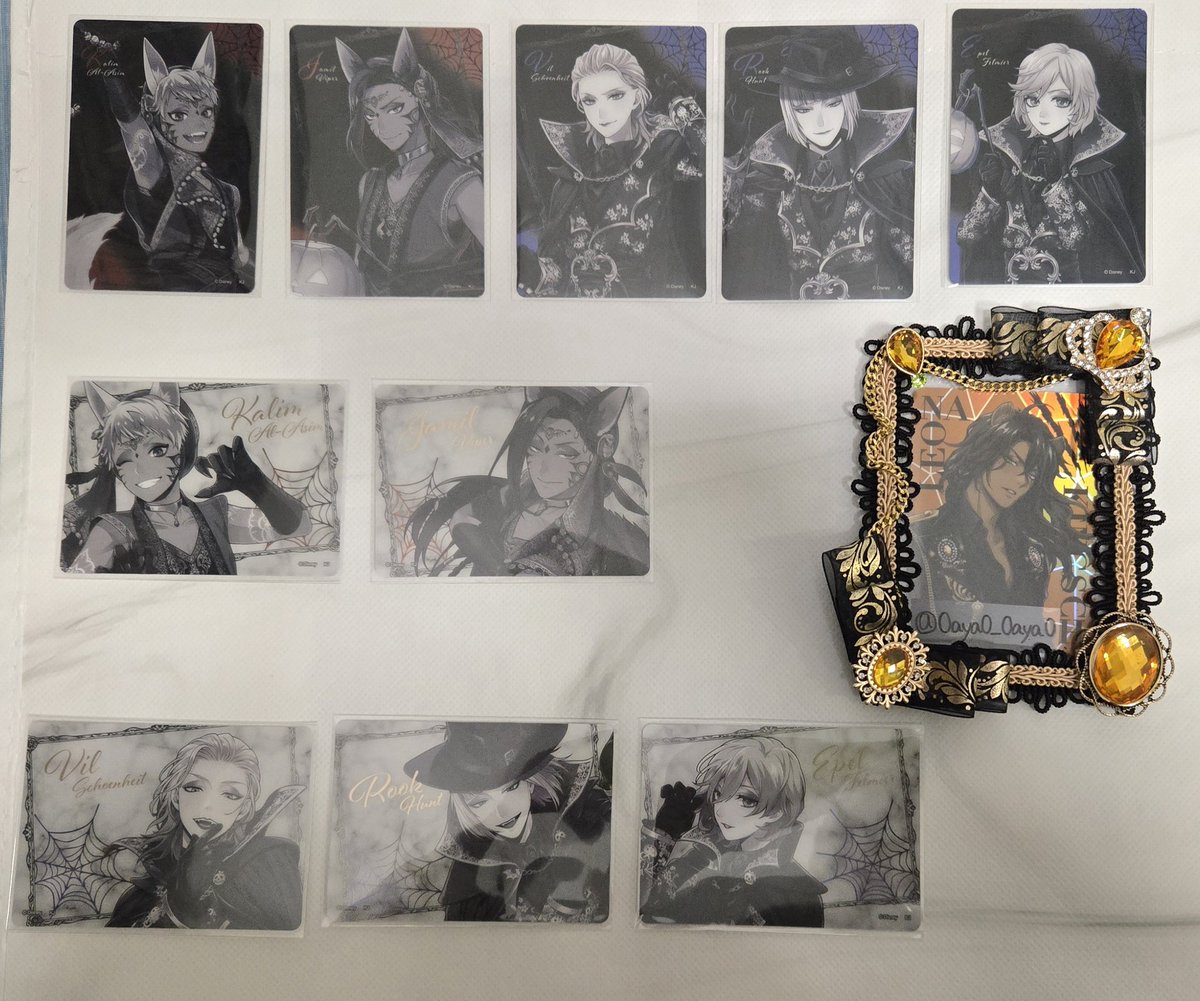 0aya0_0aya0's tweet image. ツイ ステ 交換 ツイステ Picharm トレーディングクリアカード ピクチャーム ツイステッドワンダーランド クリアカード

譲→写真1/2/3/4

求→同種 レオナ

郵送希望

☆キャラごと纏めて交換優先

よろしくお願いいたします。