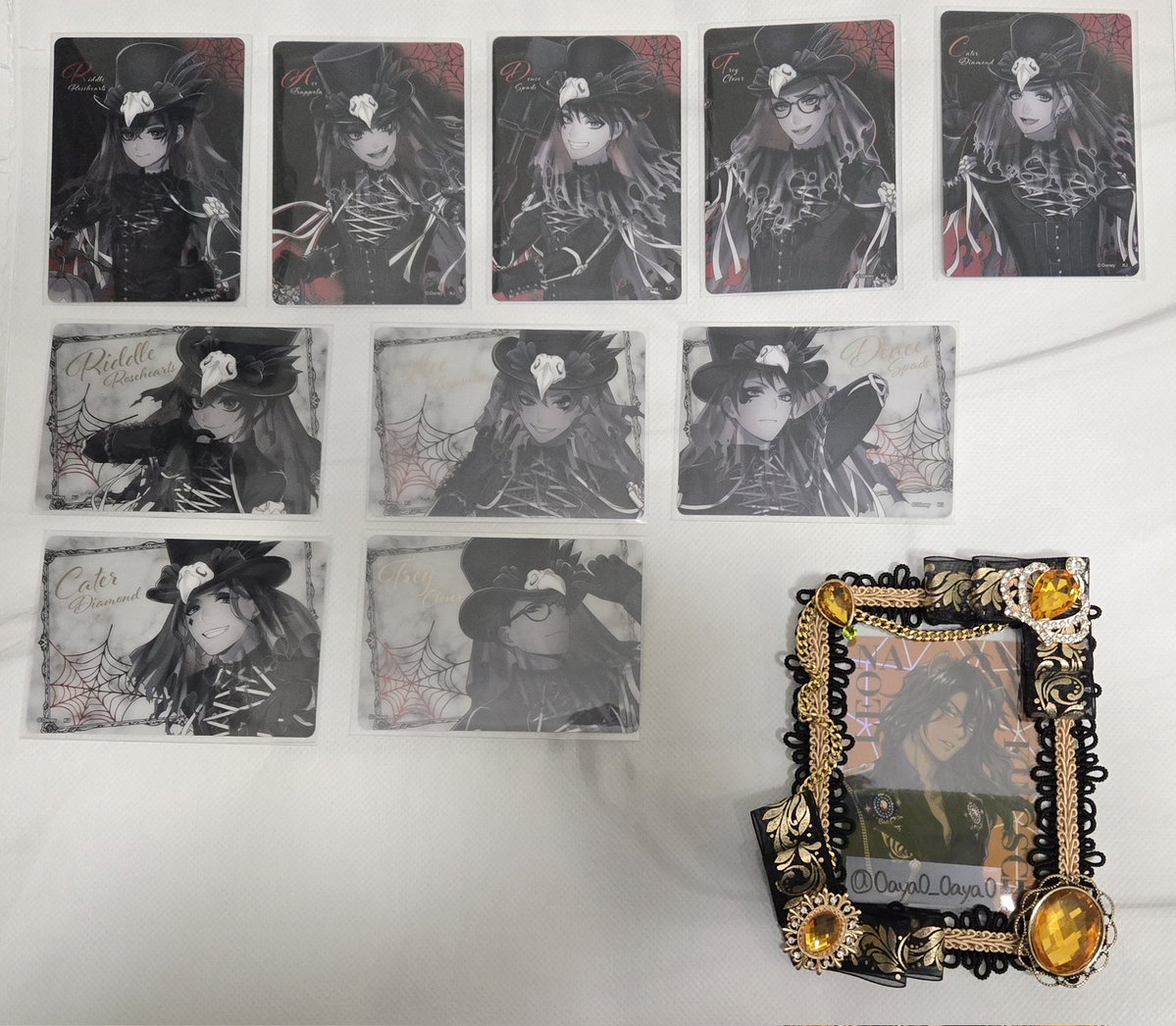 0aya0_0aya0's tweet image. ツイ ステ 交換 ツイステ Picharm トレーディングクリアカード ピクチャーム ツイステッドワンダーランド クリアカード

譲→写真1/2/3/4

求→同種 レオナ

郵送希望

☆キャラごと纏めて交換優先

よろしくお願いいたします。