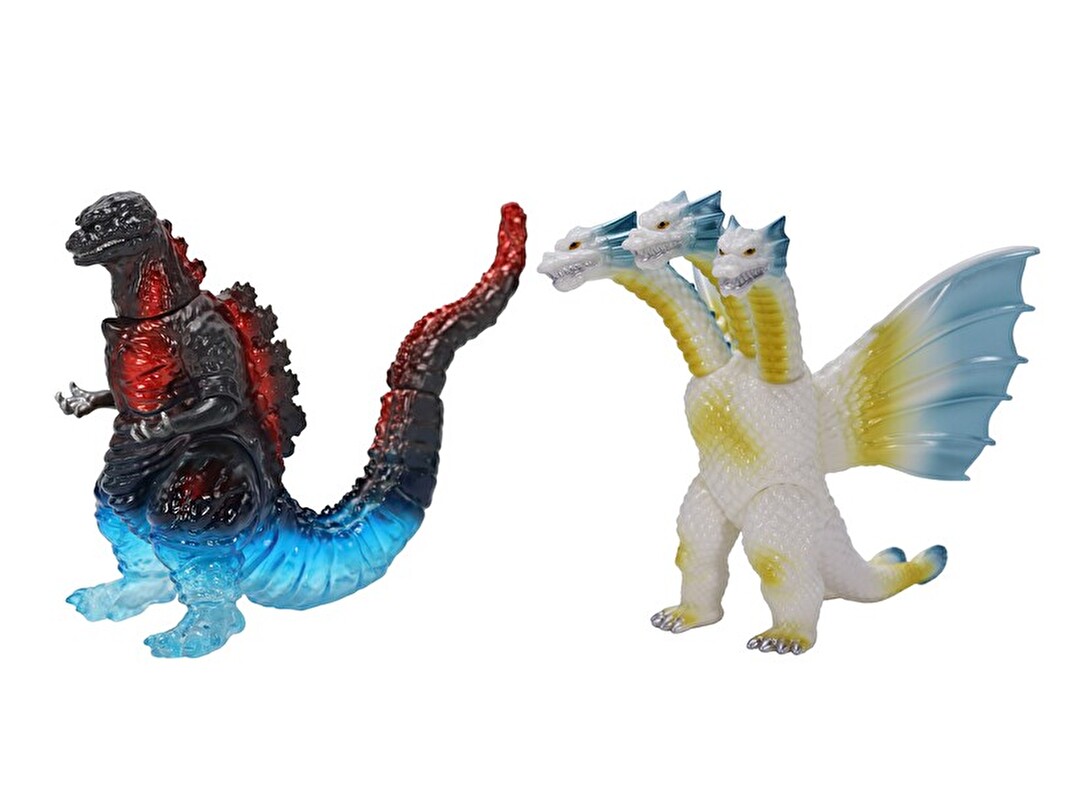 \ 好評につき！/
#ゴジラ VS 江の島 －えのすい怪獣大決戦－
ソフビ CCP製 ミドルサイズシリーズ (新2種)
の受注生産限定販売が決定💥

・ゴジラEX ゴジラ(2016) 江の島沖出現Ver.
・ゴジラEX キングギドラ(1991) 五頭龍改心Ver.

受付：11月8日(土) 12:00 ～ 30日(日) 17:00
enosui.com/newsentry.php?…