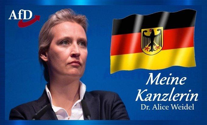 <a href="/nikitheblogger/">Neverforgetniki</a> Alice Weidel ist Merz rhetorisch und intellektuell weit überlegen. Sie und die AfD ist ihrer Linie treu geblieben und sie wollen Politik für Deutschland und dem Volk machen. Sie stehen für Frieden, Freiheit und Demokratie. Die AfD will Deutschland  wirtschaftlich stark machen!💙