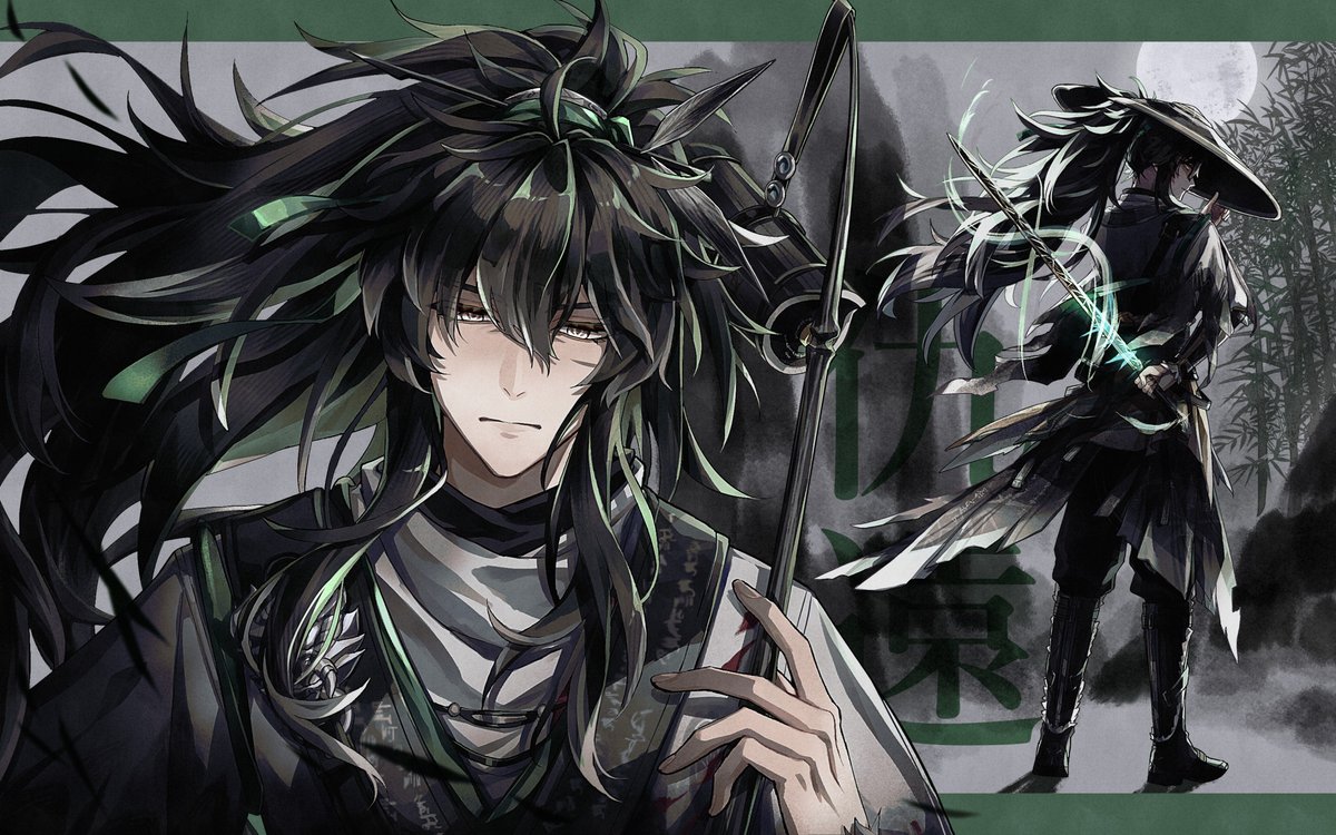 ◤アンコのファンアート鑑賞室◢

仇遠の幽玄で穏やかな双眸は、まるで薄い闇に覆われているかのようだ。
彼の目に光が届くことはないが、その眼前の光景を確かに捉えている。

<a href="/hrnrnh/">HAL/はるな🍑</a> さん、素敵なイラストをありがとうございます！💞

#鳴潮
#仇遠
#キュウエン