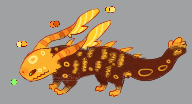 GhostlyFirn's tweet image. places down my lizard and scampers away