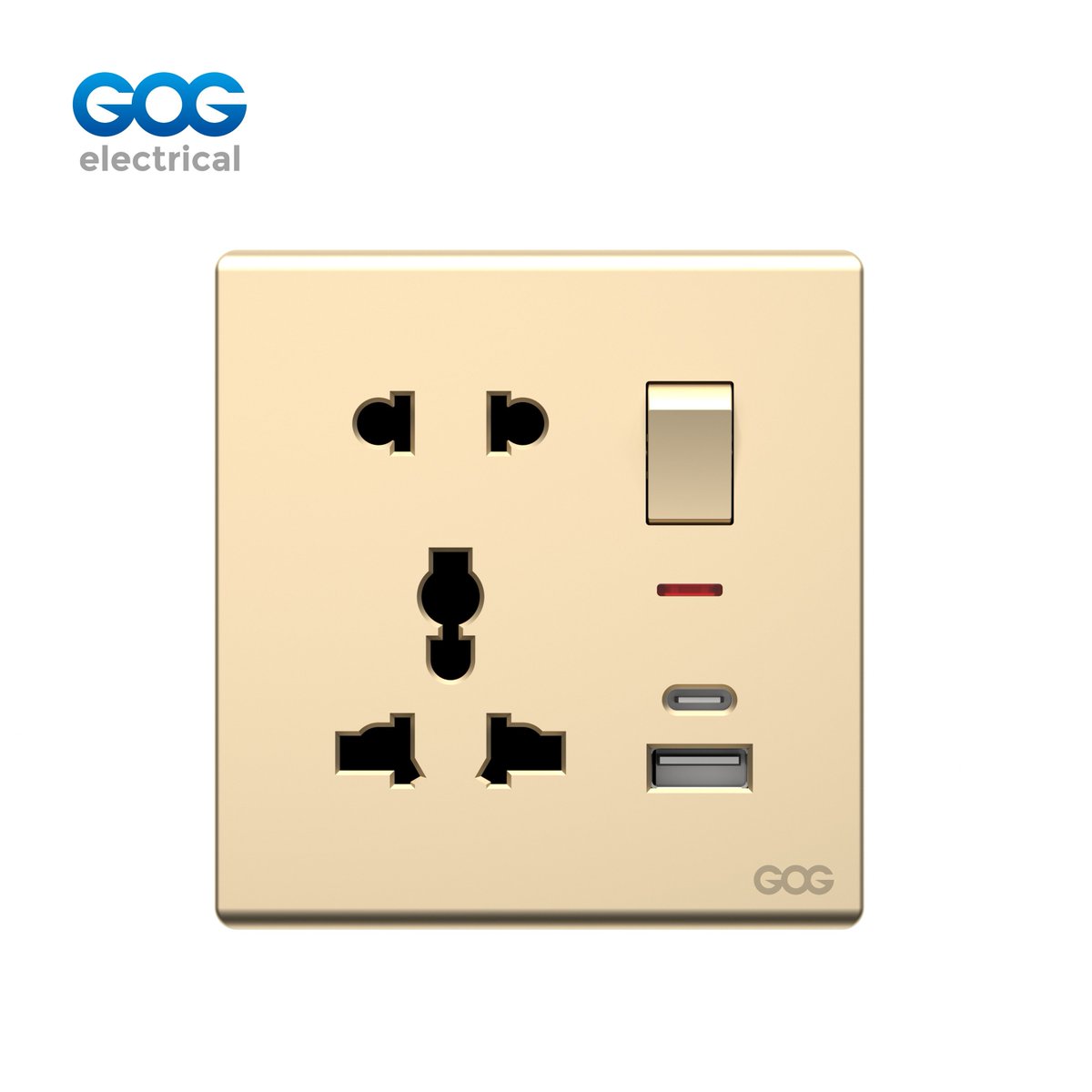 GOGELECTRICAL1's tweet image. 🔌 V15 GOG 1-gang 5-pin MF socket with USB &amp;amp; Type-C, neon indicator, premium PC &amp;amp; copper build – reliable B2B solution.

📩 info@china-gog.com

🌐 gog-elec.com

#genoelectrical #gogelec #b2b #electricalsolutions