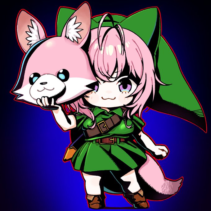 ムジュラも楽しみ🎭
透過差分は返信欄に置いておきます↓ 
#こよりすけっち 