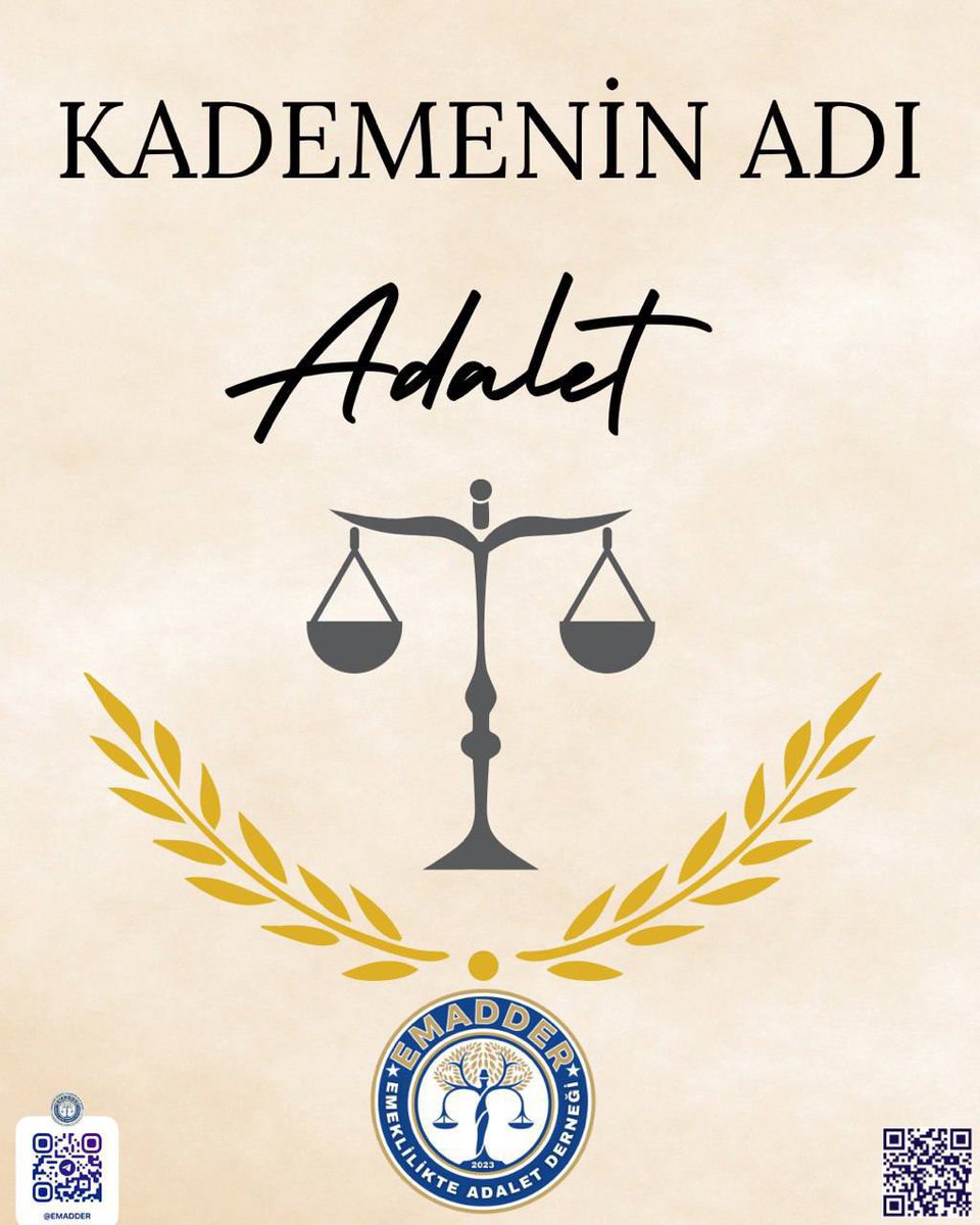 Güle oynaya imzaladığınız yasa eksik ve hatalıdır.

4,5 milyon insanın hakkı yenmiştir.

Adaletsizlik, haksızlık, hukuksuzluk 2,5 senedir devam etmektedir.

Bu bir zulümdür ve vebali ağırdır !!!

<a href="/EmadDernegi/">EMEKLİLİKTE ADALET DERNEĞİ ⚖️</a>
#KademeninAdıAdalet