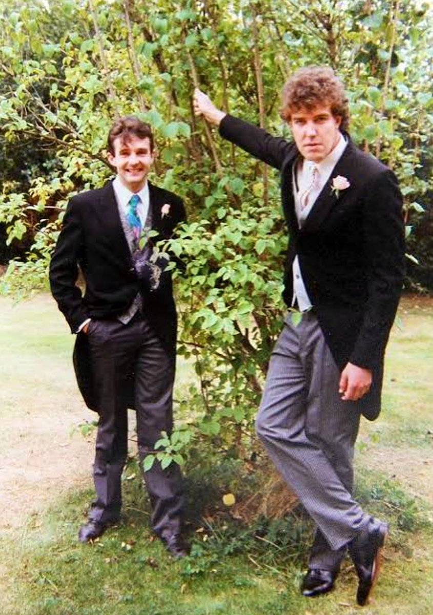 Andy Wilman’s reply to Jeremy’s video -

"I do NOT deserve that much praise, (mind you I’ll take a bit of it). You were the one responsible for making Top Gear a success and everyone who worked on it will say the same."

A young photo of the legends behind the greatest tv show…