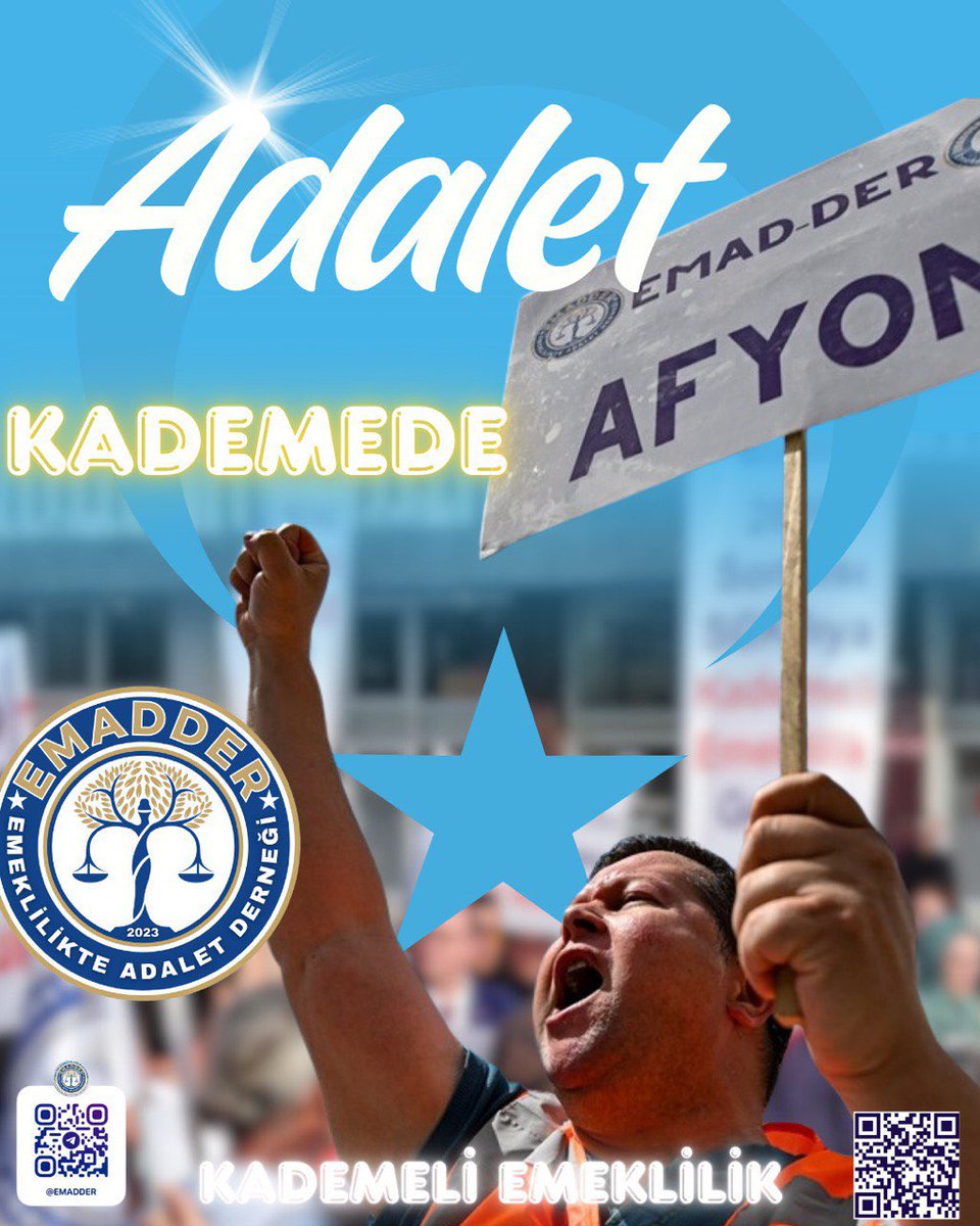 Bir gecede alınan karar, milyonların kaderini değiştirdi!
Sosyal devlet bu yanlışı görmezden gelemez.
Kademeli emeklilik, hakkın yerini bulmasıdır!
<a href="/EmadDernegi/">EMEKLİLİKTE ADALET DERNEĞİ ⚖️</a>
#KademeninAdıAdalet