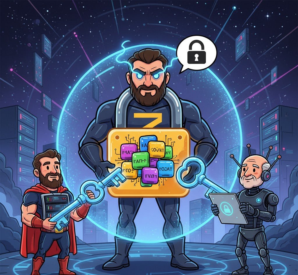 What are Genesis Operators?
  They are highly trusted, known companies (like professional infrastructure providers) that have a good reputation and a lot to lose if they mess up.
You need to get pieces from a large majority of the Operators (like 2 out of 3) to put the key back