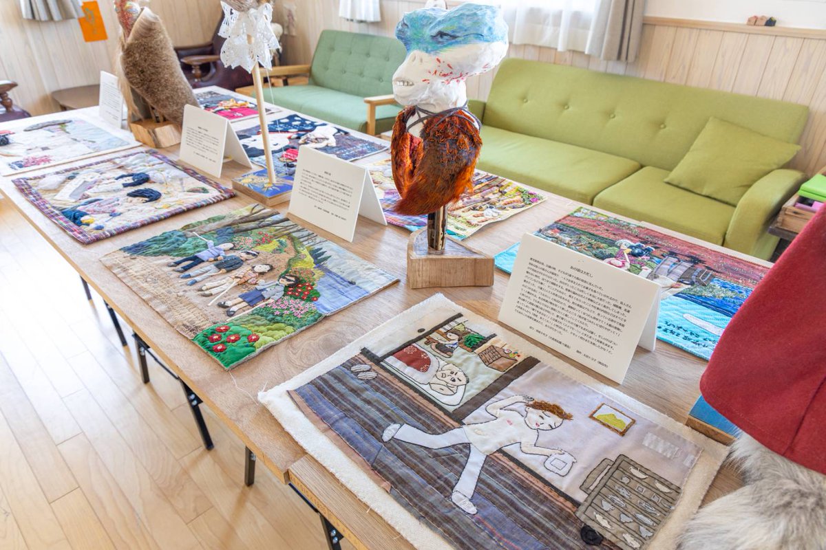 【あと2日 | #大島 新展開紹介| #鴻池朋子 】#瀬戸内国際芸術祭2025

鴻池朋子
《物語るテーブルランナーと指人形 in 大島青松園》