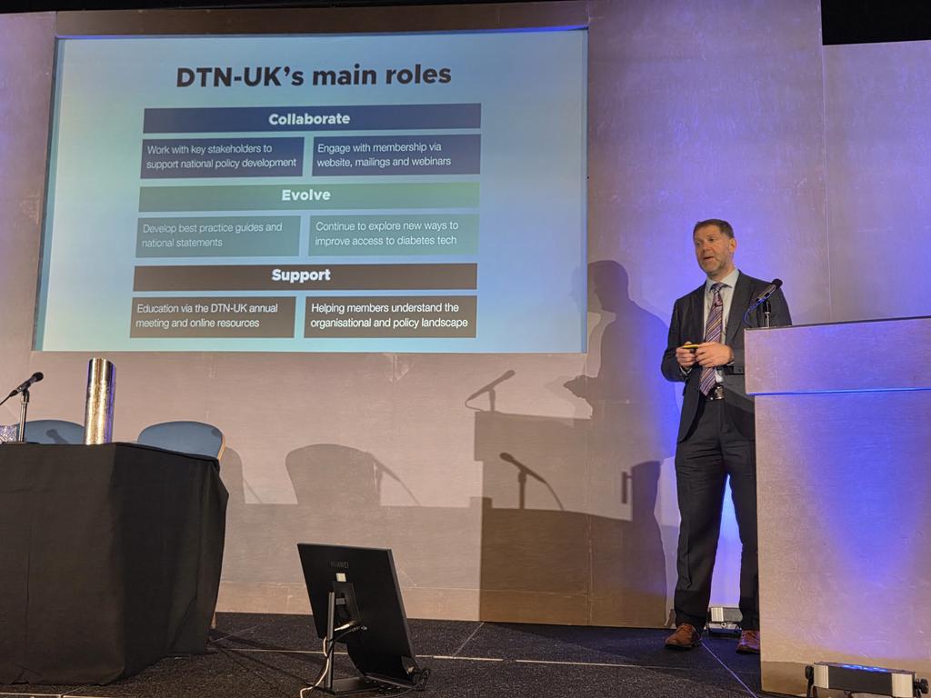 WilmotEmma's tweet photo. @DTN_UK opening speech from chair, Dr Alistair Lumb. Membership approaching 3K, educational resources 19K views a year! @drpratikc @DrAliLumb @@sugarydoc @geraldinegallen https://t.co/MInM0WlZFw