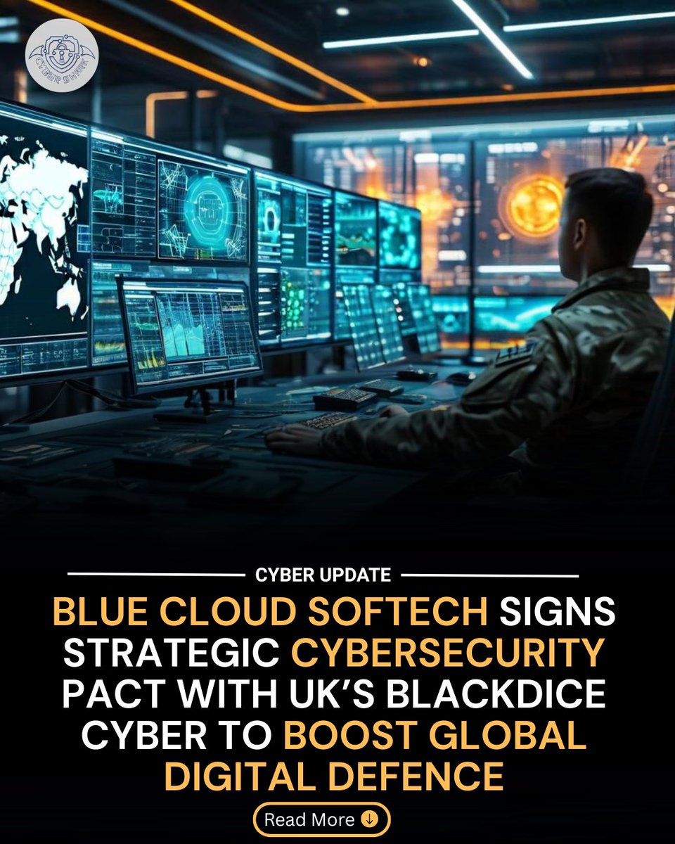 Thecyber_shark's tweet image. Global Cyber Alliance for a Safer Digital Future!

Blue Cloud Softech joins hands with UK’s BlackDice Cyber to deliver AI-powered security for telecom and enterprise clients. 

Follow @Thecyber_shark for more cybersecurity partnership updates.

#CyberSecurity  #BlueCloudSoftech
