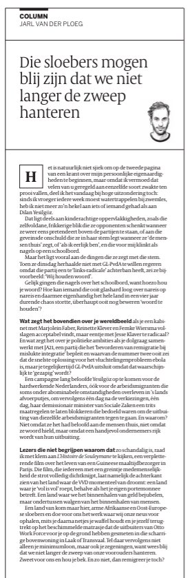 Waarom Yesilgöz een tot op het bot vals en onbetrouwbaar kreng is.