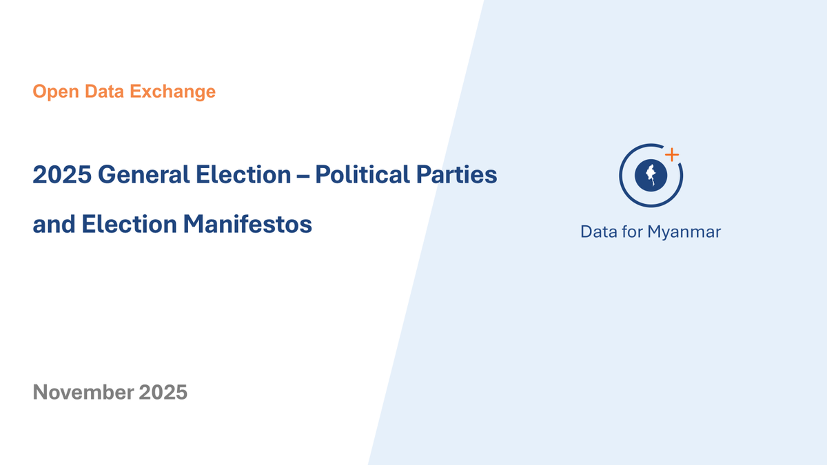 Data for Myanmar tweet media
