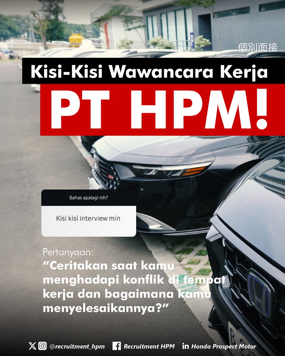recruitment_hpm's tweet image. Tapi justru dari konflik, kita bisa belajar banyak hal, tentang komunikasi, empati, dan cara menyelesaikan masalah secara dewasa.

Jangan lupa sampaikan juga refleksi pribadimu: pelajaran apa yang kamu ambil, dan bagaimana itu membentuk kamu jadi pribadi yang lebih baik.