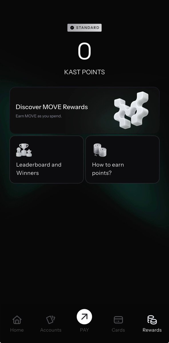 Geld ausgeben und mit Krypto in Form von $MOVE Tokens belohnt werden.

Das ist jetzt möglich mit <a href="/KASTxyz/">KAST</a> und <a href="/moveindustries/">The Movement</a> 👀