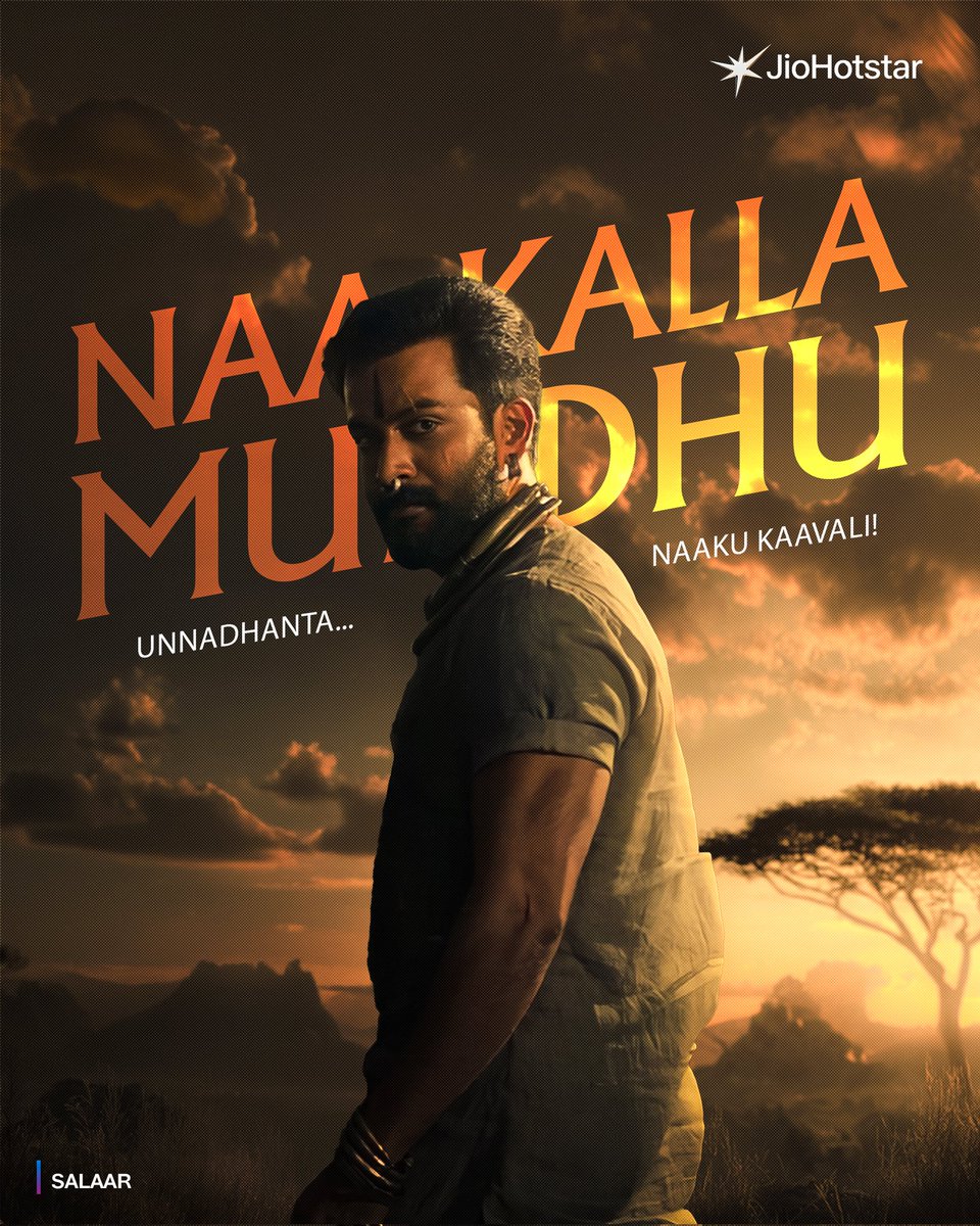 Once a Legend said:

If the audience are expecting something, 
Fulfill it...

But If they predict something,
Surprise them... 😉

#KUMBHA #PrithvirajSukumaran #GlobeTrotter #JioHotstar #JioHotstarTelugu