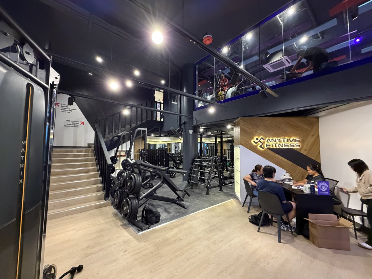 finally! now open 24/7 💜✨ 

Anytime Fitness Jose Abad Santos San Juan