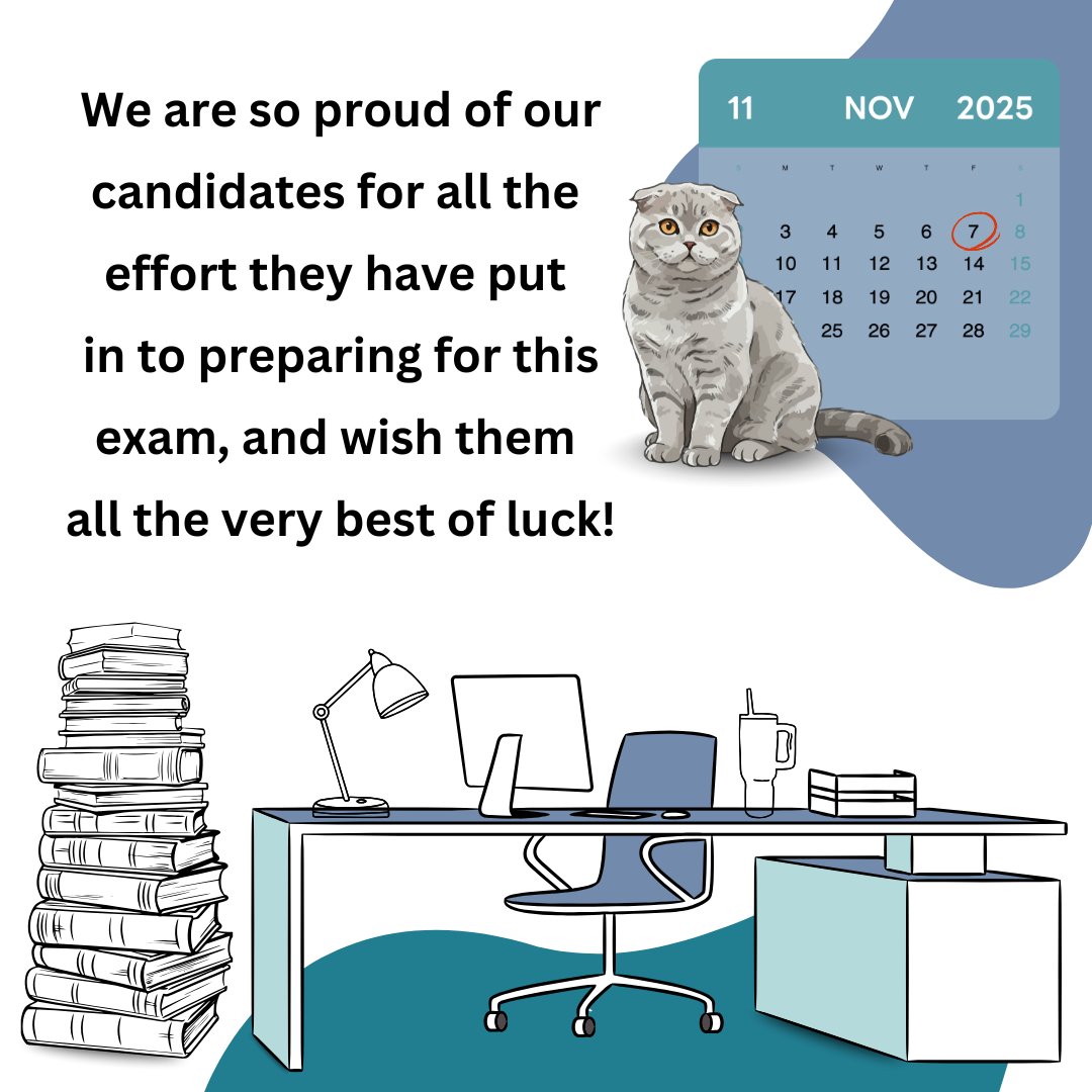 the_ACVD's tweet photo. Good luck to our candidates on the ACVD annual certification exam today!

The #ACVD is accredited by @AVMAvets to certify specialists: Board Certified Veterinary Dermatologists are vets trained in diagnosis &amp; management of skin diseases internal medicine, immunology and allergy. https://t.co/04n0dSFFca