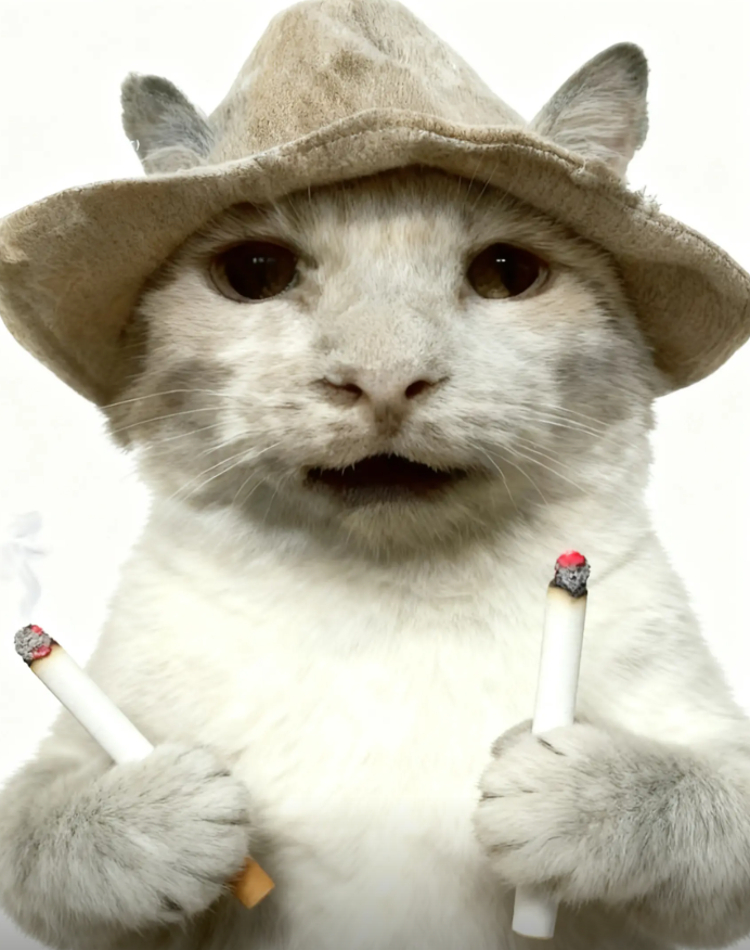 现在要同时抽两只烟 才能缓解我的痛苦