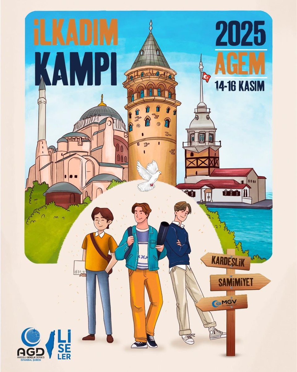 🏕️ İlkadım Kampı’25

📍 AGEM (Anadolu Gençlik Eğitim Merkezi)

🗓️ 14-16 Kasım