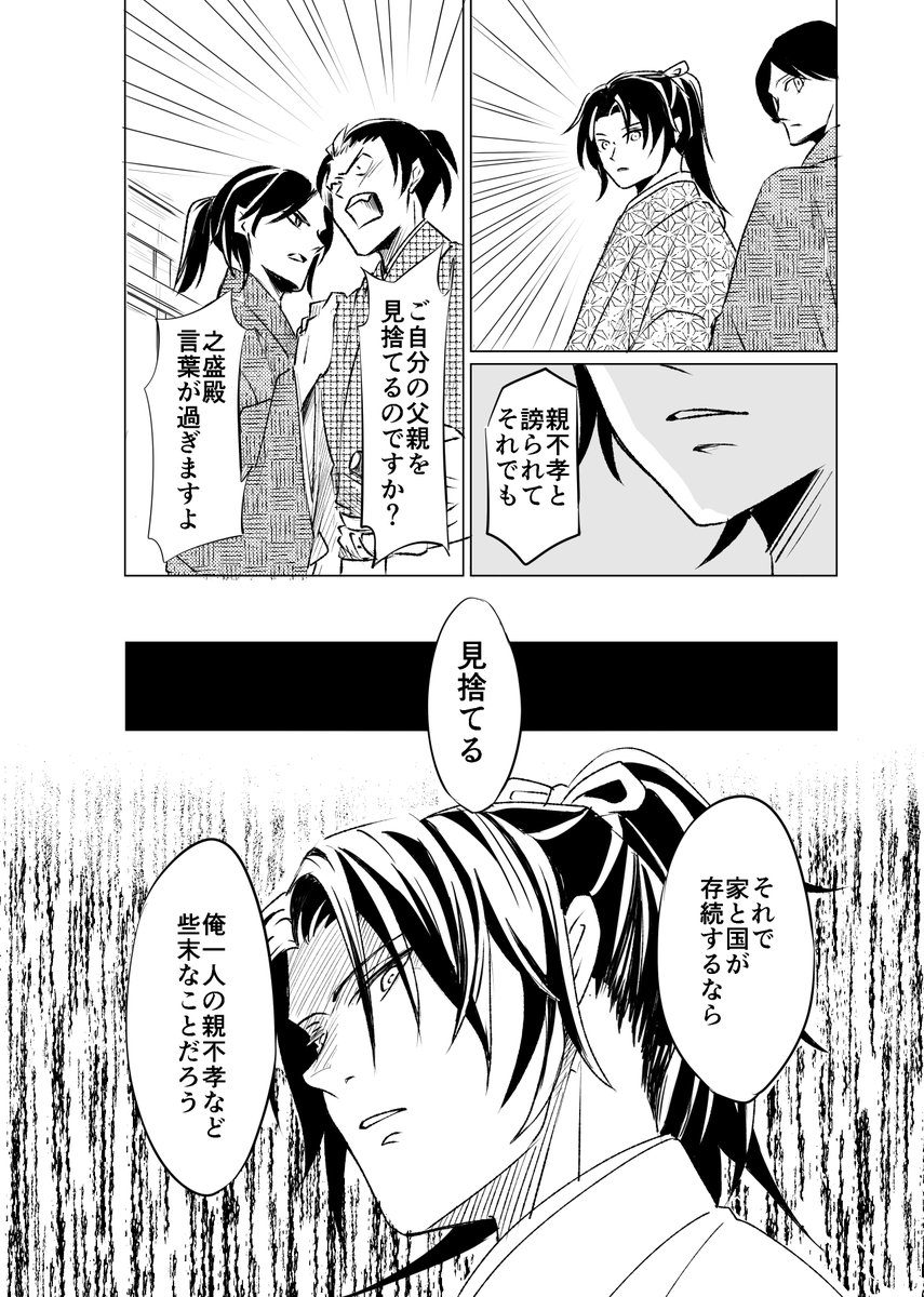 父親（義弘）を見捨てる息子（忠恒）の話
（2ｐ/6ｐ）