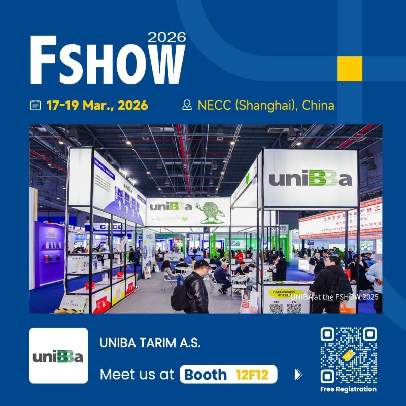 FSHOW 2026 overseas exhibitor: 🌱Uniba Tarım Sanayi ve Ticaret A.S.🌱 is established in Antalya in 2015. 
uniba.com.tr
🌎official FSHOW website: en.fshow.org