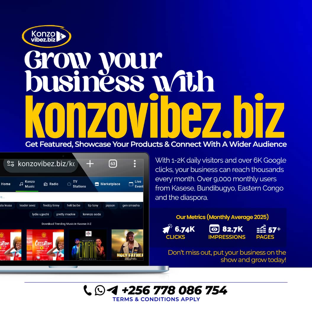 RonnieMc79924's tweet photo. JUST IN: Grow your business with @konzovibez.biz as a website, get featured, show Case your products and connect with a wider audience 

This is a chance for those who have business, companies to market your products and services on https://t.co/HDEviYCc5D and target customers https://t.co/e5m6KHAYHS
