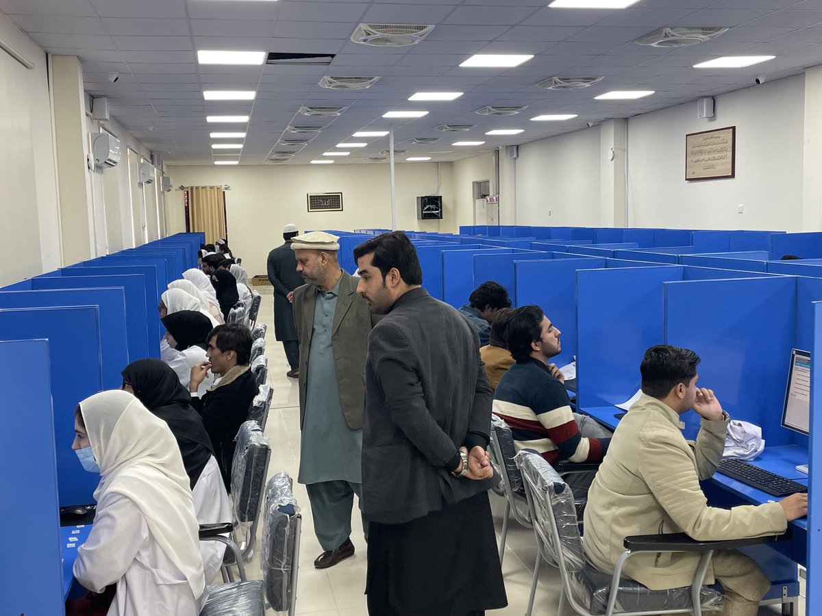 ath_ayub's tweet photo. The first computer based examination at Ayub Medical College was successfully completed.
It marks a historic milestone for the college made possible through the dedicated efforts of the Board of Governors and the current administration. https://t.co/efskA7Ibes