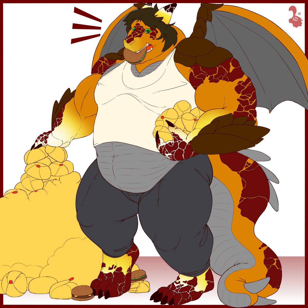 wagon_dragon's tweet photo. @Ravik_Does_Art All the best with the new account here, just ran into your stuff on my timeline!

I have a couple of guys here to choose from, but even if not, I'm sure your art will catch on with folks https://t.co/x6OQ9J9VxP