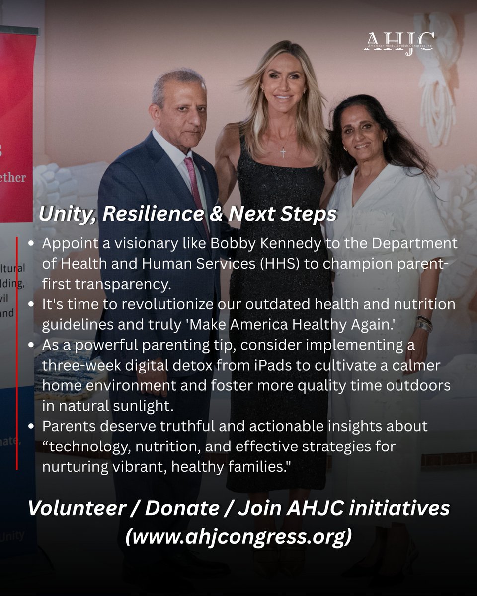 American Hindu Jewish Congress tweet media