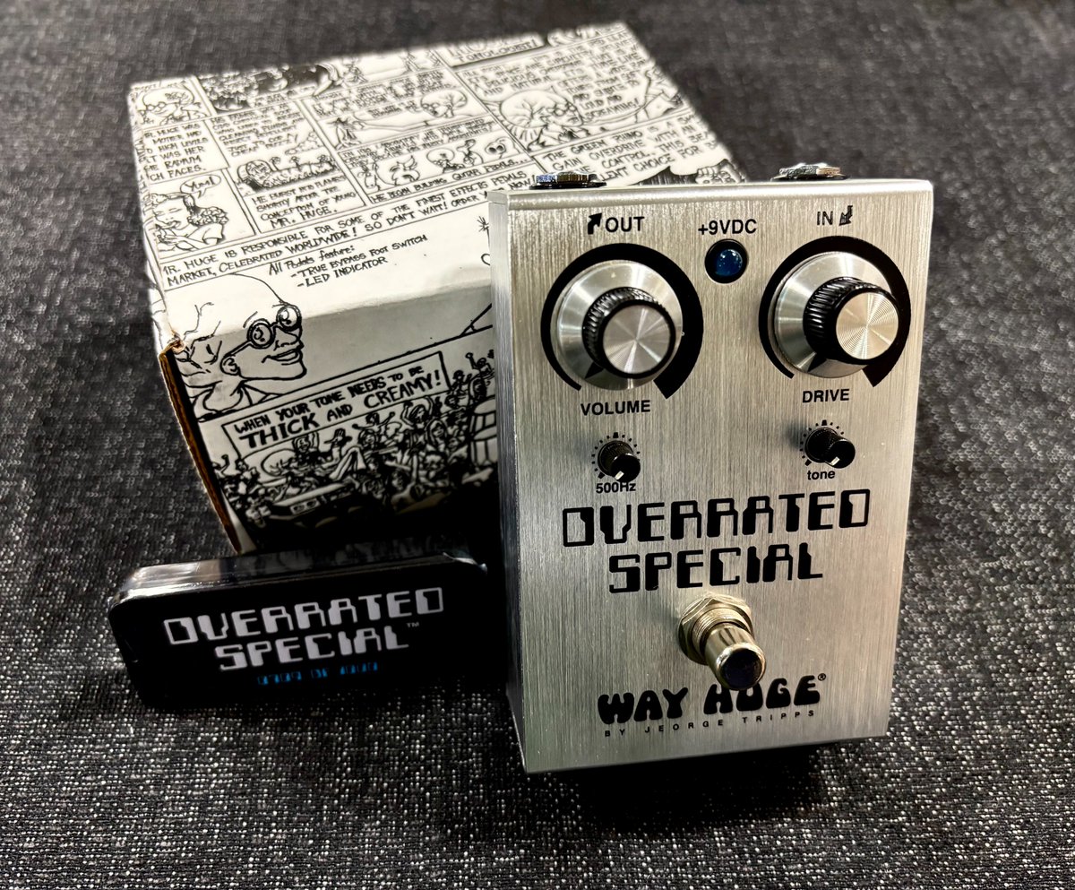 全世界1000台限定のペダル WAY HUGE WHE208 OVERRATED SPECIAL を出品