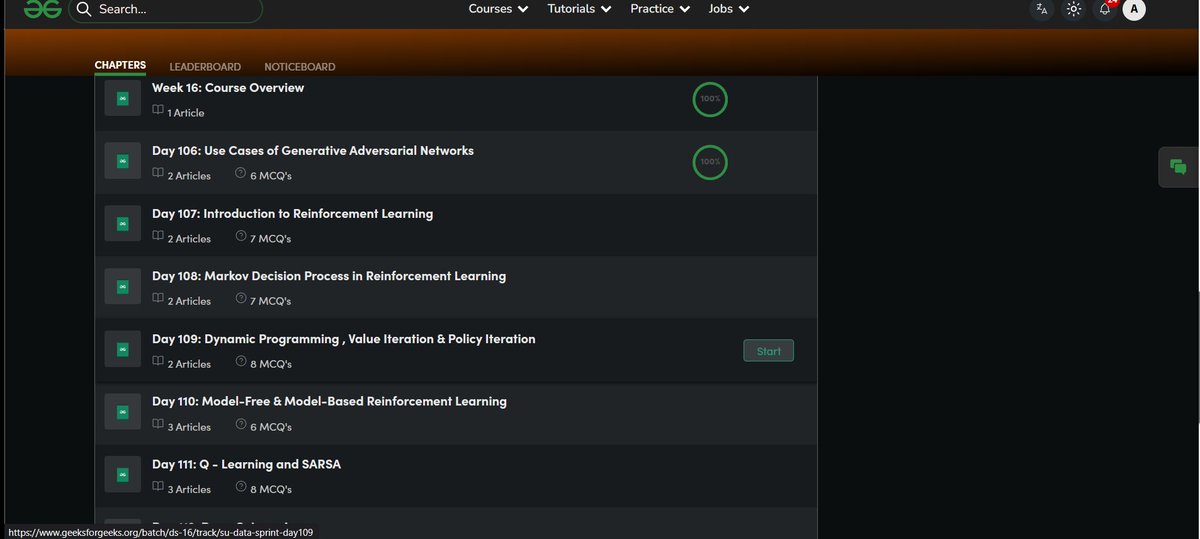 Ankit_Kumar1304's tweet image. 🔥 Day 106: Skill ignition in full swing.   Kicked off my learning sprint with GeeksforGeeks bringing ML to ambition 💥
📘Course
geeksforgeeks.org/batch/ds-16?ta… 
 
 @geeksforgeeks   #skillupwithgfg #nationskillup #CodeWithPurpose #TechForChange