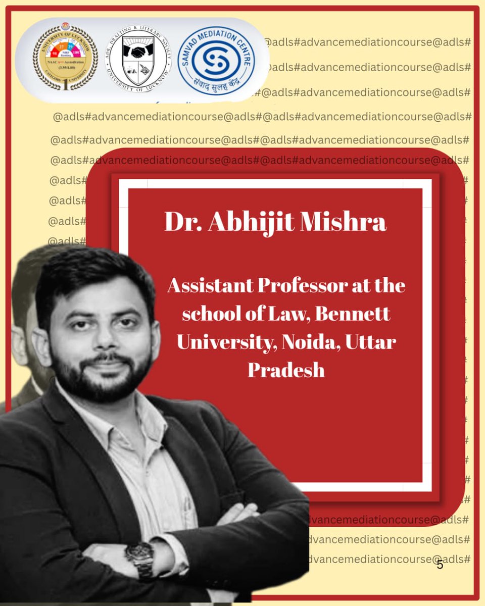 ADR, Drafting and Literary Society tweet media