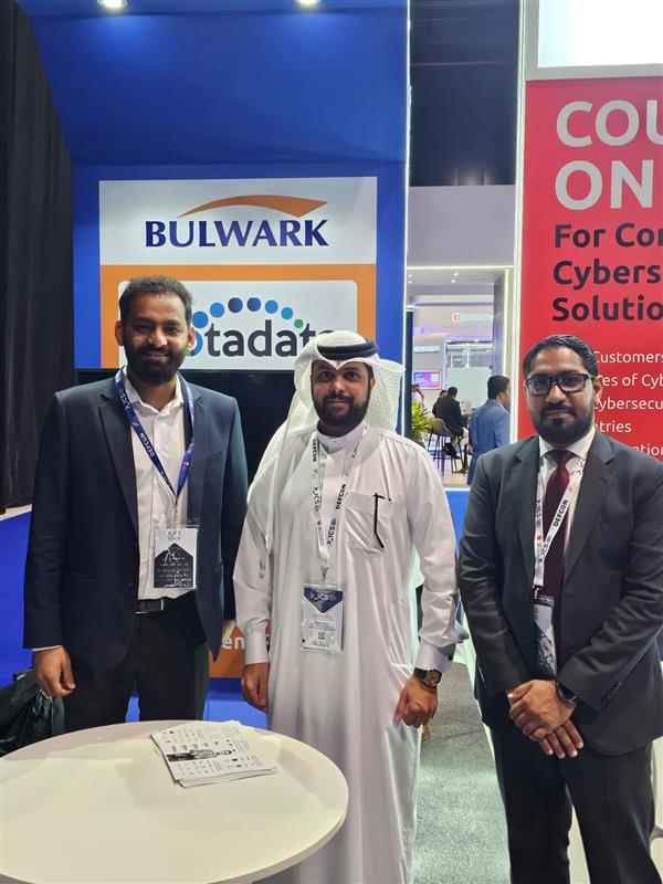 MotadataSystems's tweet image. Powering the future of cybersecurity! 

Grateful to be part of this inspiring event in Bahrain with Bulwark Technologies LLC and Paramount Alumni. 

Together, we’re driving innovation and shaping a safer digital tomorrow. 

#cybersecurityinnovation #techcollaboration