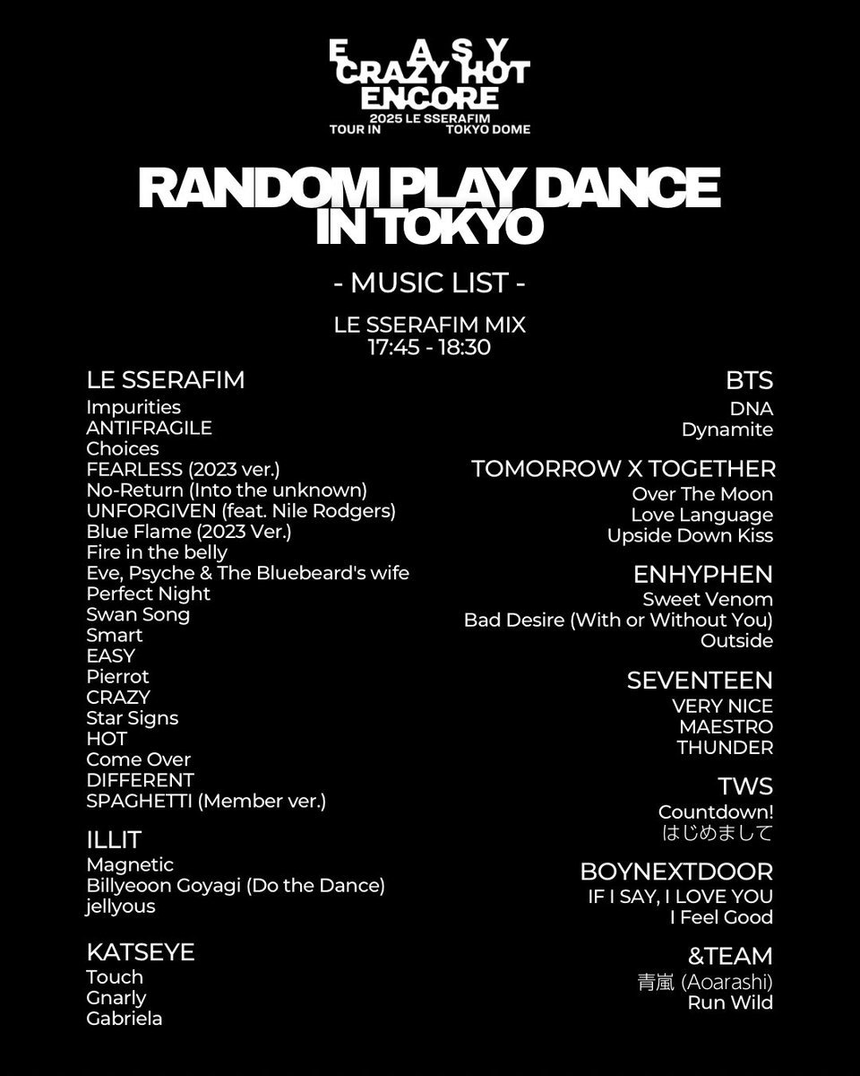 KPOP RANDOM DANCE JAPAN on X