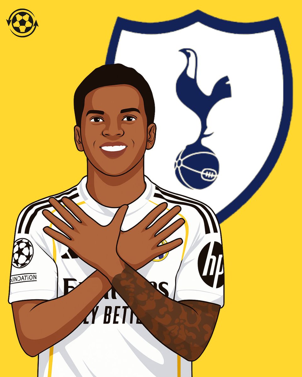 DeadlineDayLive's tweet image. 🚨 Real Madrid's Brazil forward Rodrygo high on Tottenham's list of attacking targets.

The Brazilian is thought to be very keen on testing himself in the Premier League and gaining regular football ahead of the World Cup.

Madrid may use their interest in Micky van de Van as a…