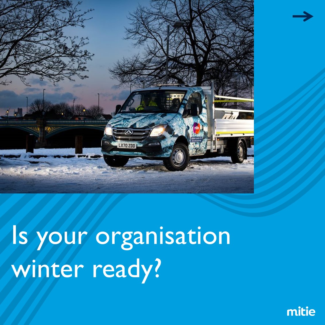 mitie's tweet image. Is your organisation winter ready?

As the weather turns cold and icy, keep your operations running smoothly with winter services that keep people safe and prevent disruption at your sites.

Face the challenge of winter with Mitie.

Get your quote &amp;gt; hubs.ly/Q03K48f00

#FM