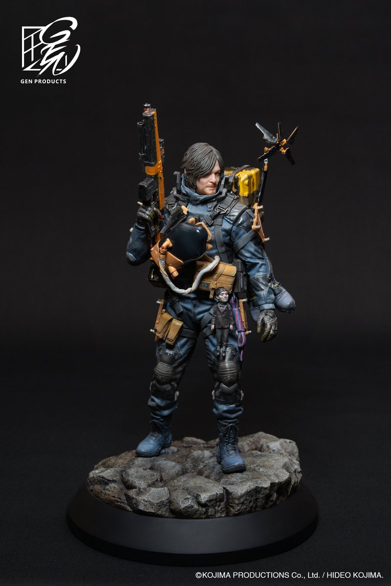 TAITO_G_G_JPN's tweet image. 【予約受付期間残り1週間】 
GEN PRODUCTS
DEATH STRANDING 2: ON THE BEACH
サム 1/7スケールスタチュー

■予約受付期間
2025年11月14日(金)まで

■詳細
taito-goods.jp/shop/pages/dea…

#GENpro #デススト2