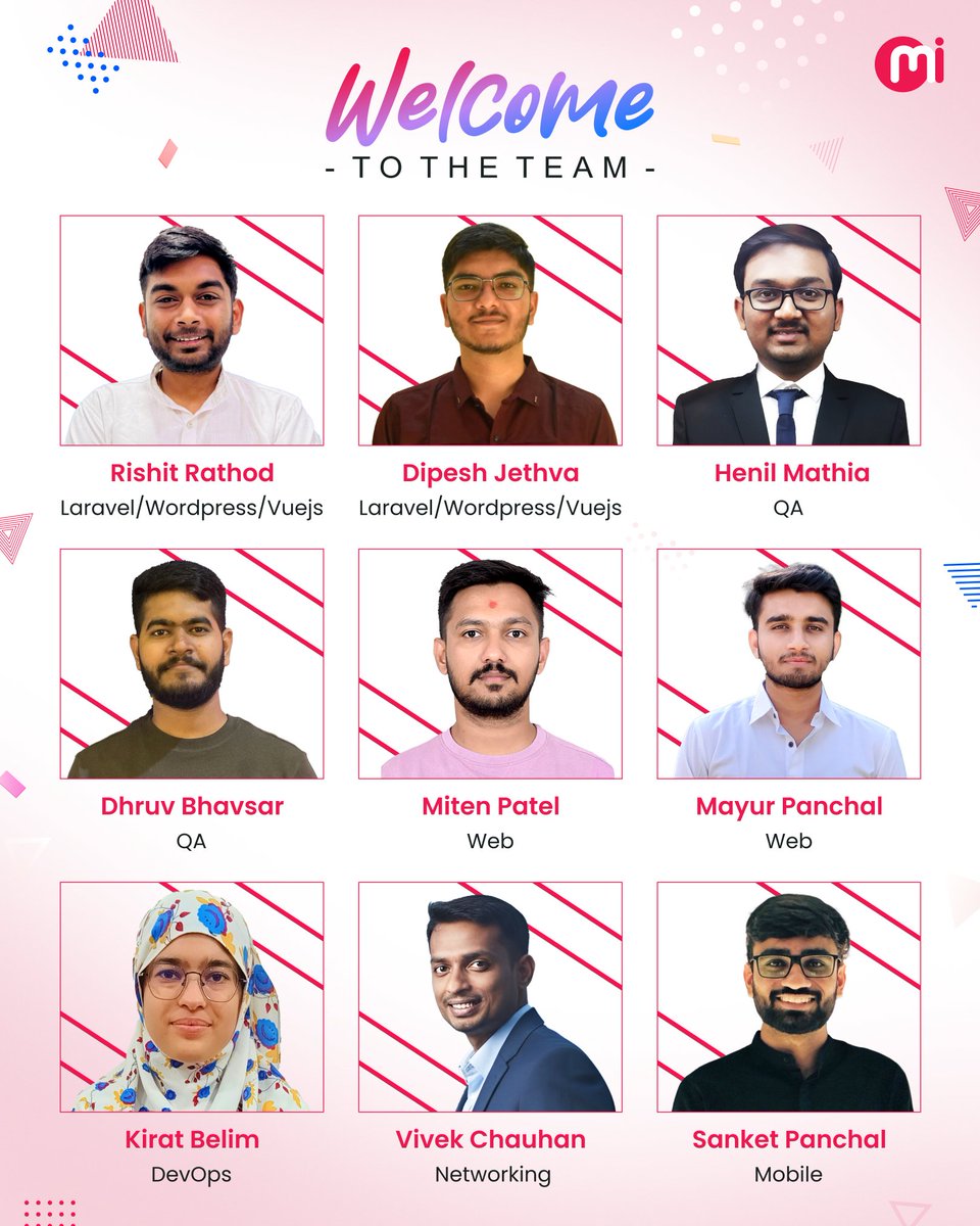 Every great team grows with great people. ✨

We’re excited to welcome our newest members to the MindInventory family!

Cheers to fresh ideas, strong collaboration, and building amazing things together. 🚀

Welcome aboard! 💙
#WelcomeToTheTeam #MindInventory #TeamGrowth