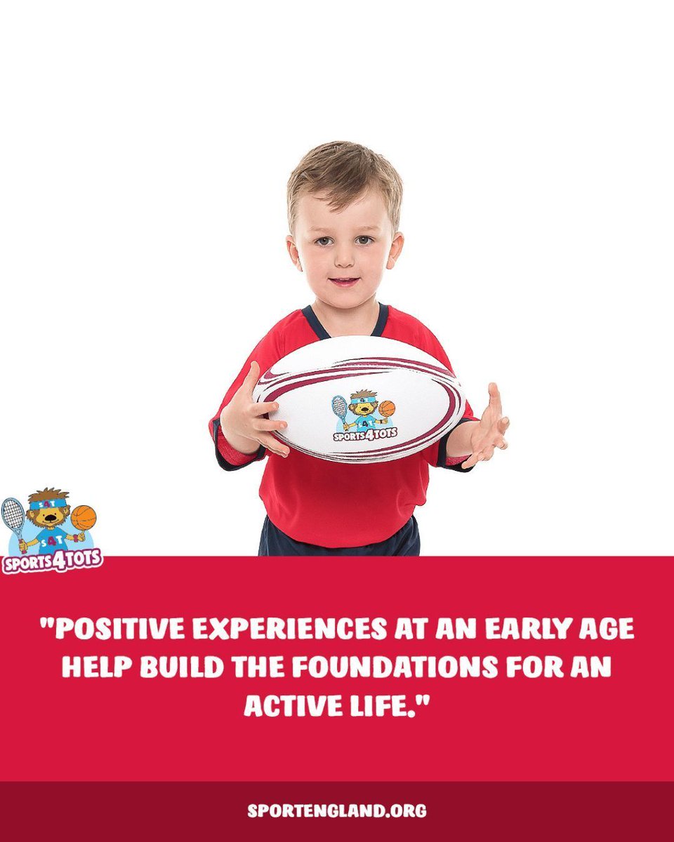 Sports4Tots's tweet image. At Sports 4 Tots, we believe that positive experiences with movement at an early age lay the foundation for a lifetime of activity and wellbeing. 💚

👉 Join the Sports 4 Tots Virtual programme today!
buff.ly/wHy6vBO

#Sports4Tots #ActiveStart #EarlyYears