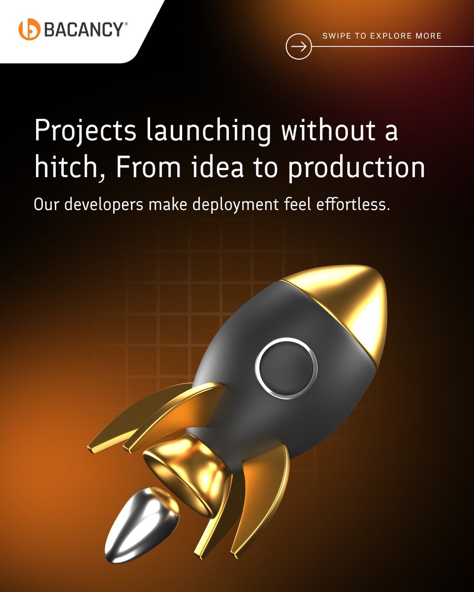 BacancyTech's tweet image. What happens when your team just clicks?

Smooth deployments, fast collaboration, and scalable solutions, that’s what Bacancy’s FullStack developers bring to the table. 

Ready to build better, faster, smarter?
👉 bacancytechnology.com/profile

#LifeAtBacancy #FullStackDevelopers…