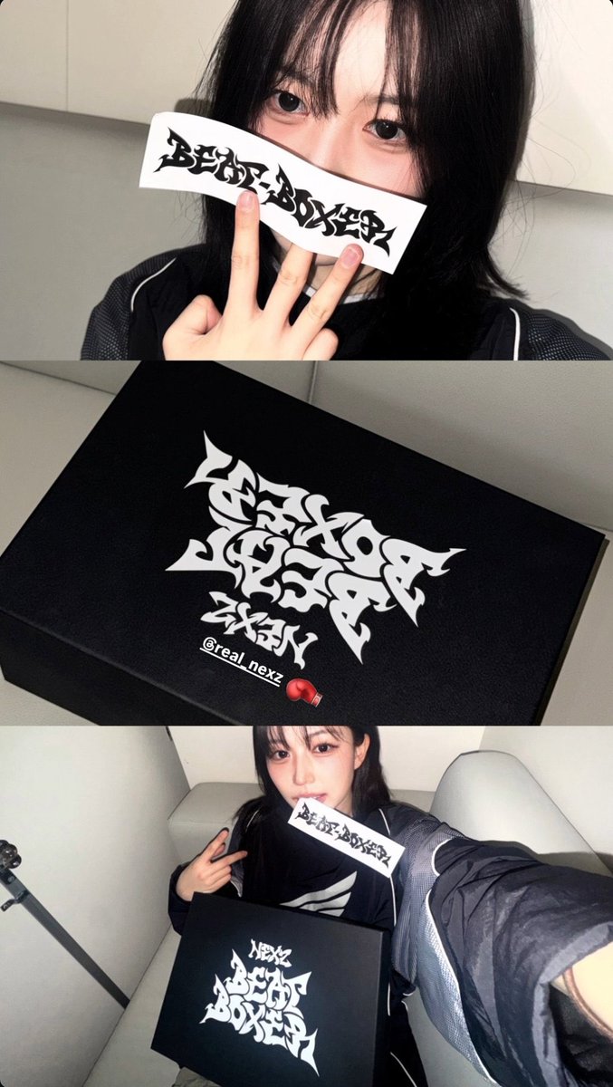 NMIXX Haewon shared that she received NEXZ’s “Beat-Boxer” album🥹🫶🏻 Love all the NEXZMIXX interactions lately!!