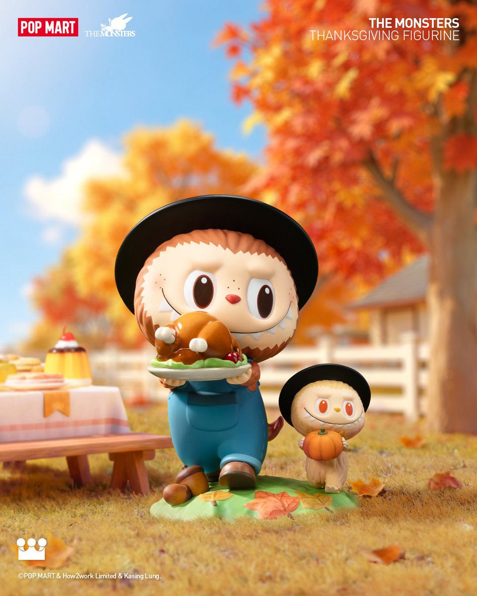 🍂🥧 Take your seat with 𝐙𝐈𝐌𝐎𝐌𝐎 and 𝐋𝐀𝐁𝐔𝐁𝐔—it's time