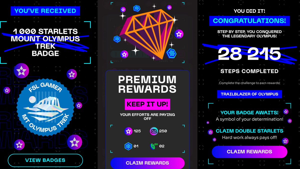 ✅ The weekly challenge has been completed.

Awards received.

Join FSL Game Hub: t.me/FSLGameHub_Bot…

<a href="/fslweb3/">FSL Ecosystem</a> <a href="/FSLGameHub/">FSLGameHub</a>